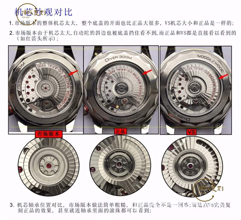 VS廠歐米茄海馬300v2版做工如何,對比正品和市場版本值得入手嗎-復(fù)刻表