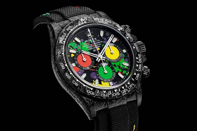 DIW全碳迪通拿Designa Individual Carbon Daytona腕表-復(fù)刻表