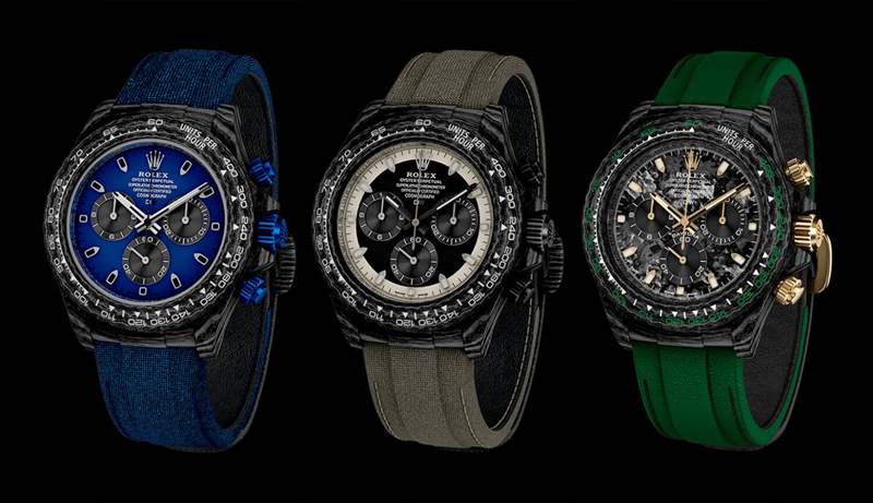 DIW全碳迪通拿Designa Individual Carbon Daytona腕表-復(fù)刻表