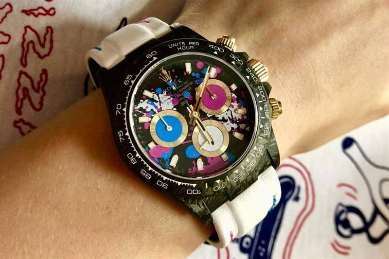 DIW全碳迪通拿Designa Individual Carbon Daytona腕表-復(fù)刻表