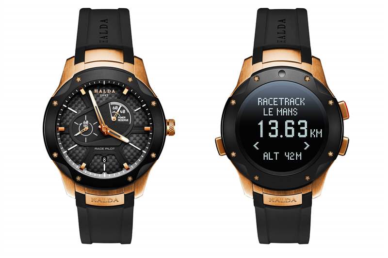 北歐小眾手表品牌Halda Race Pilot比賽的飛行員黃金版-復刻表