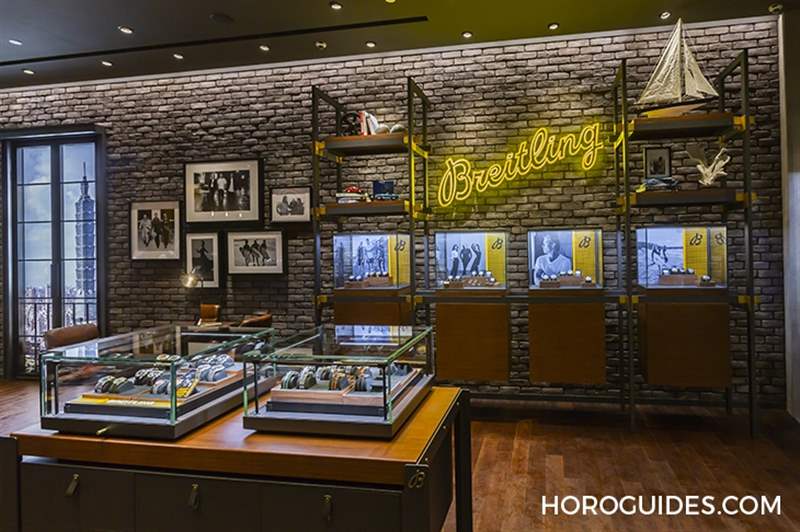 百年靈臺北101專賣店試營運SuperOcean新表全新到貨-復(fù)刻表