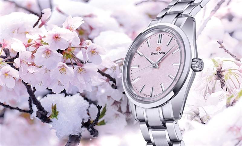 Grand Seiko凝縮「櫻隱」春日奇景，SBGW289現(xiàn)代44GS最小表徑-復刻表