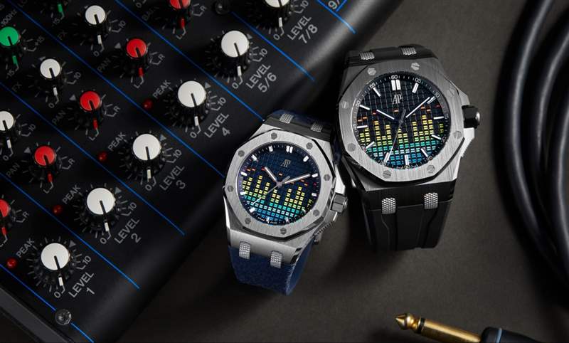 這不是P圖！在經(jīng)典格紋上大做音樂，愛彼皇家橡樹離岸型音樂特別版-復(fù)刻表