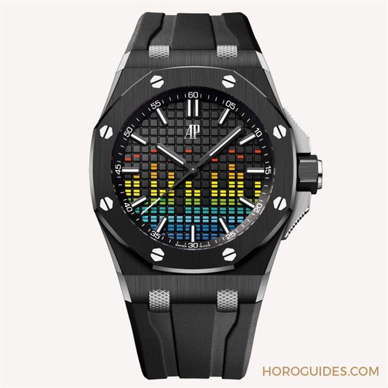 這不是P圖！在經(jīng)典格紋上大做音樂，愛彼皇家橡樹離岸型音樂特別版-復(fù)刻表