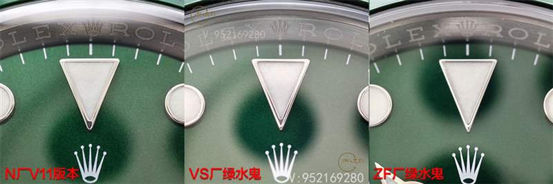 VS廠、ZF廠、N廠勞力士水鬼獨家對比，哪家復刻做工最為出色呢-復刻表