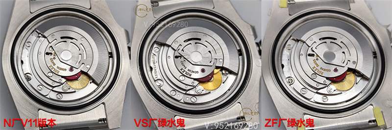 VS廠、ZF廠、N廠勞力士水鬼獨家對比，哪家復刻做工最為出色呢-復刻表