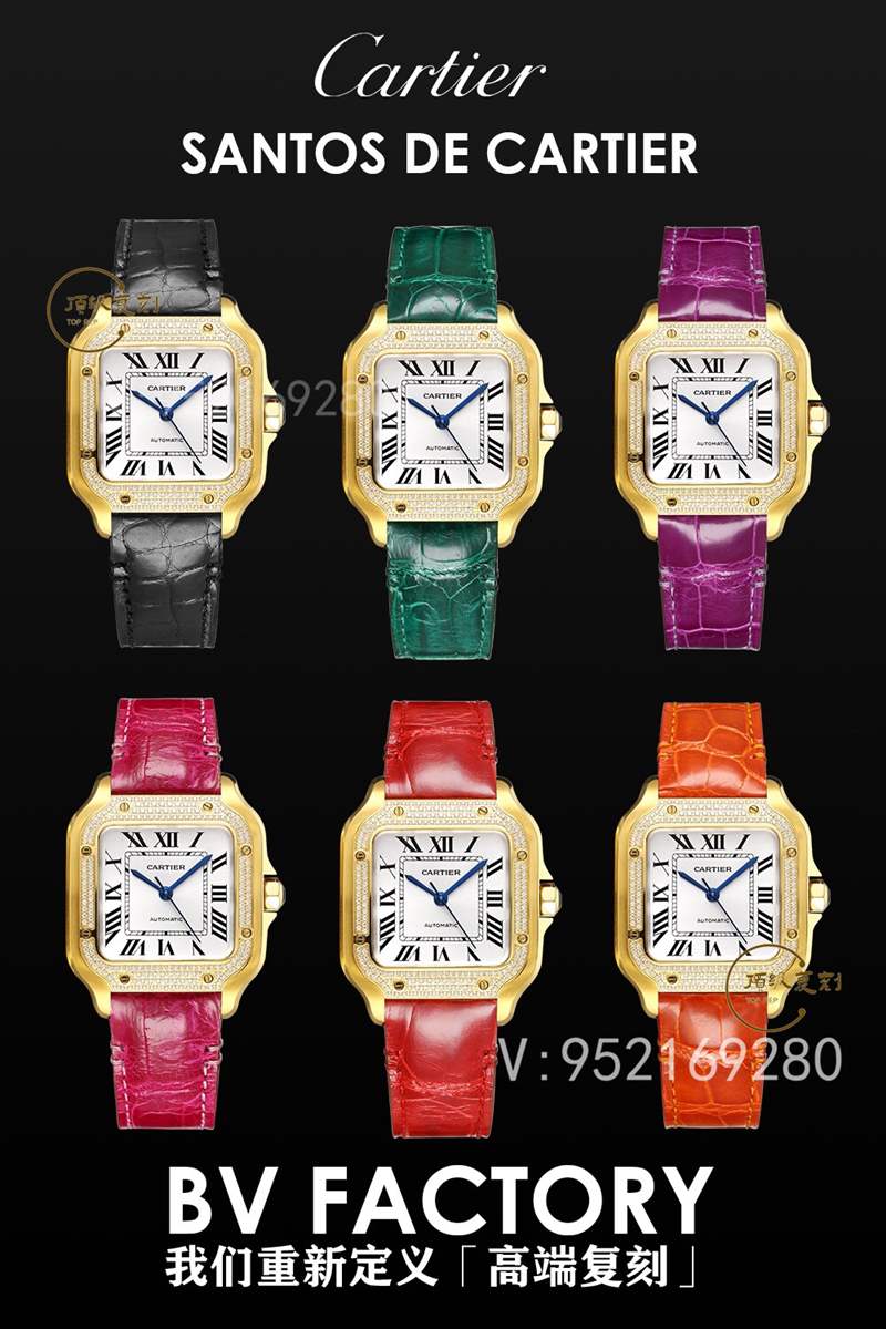 BV廠卡地亞山度士桑托斯腕表復刻做工怎么樣,為何是最高版本復刻-復刻表
