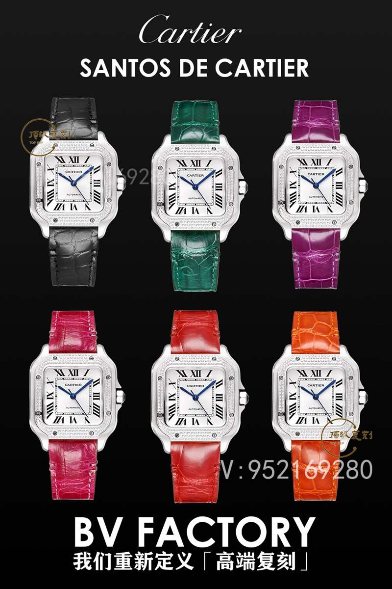 BV廠卡地亞山度士桑托斯腕表復刻做工怎么樣,為何是最高版本復刻-復刻表