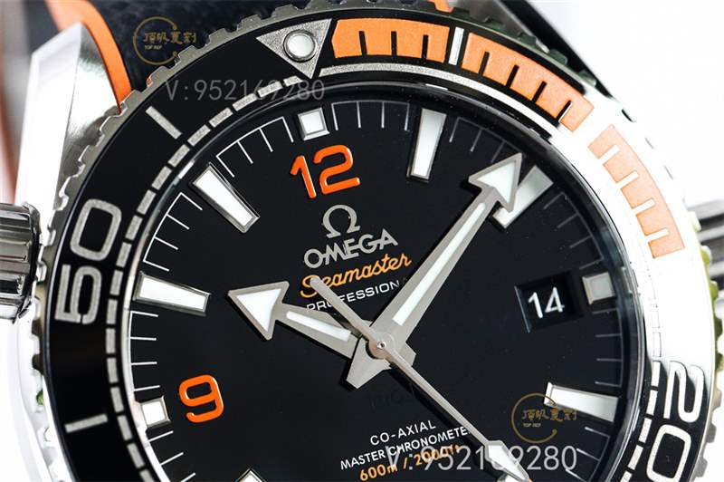 VS廠歐米茄海馬四分之一橙對比正品復(fù)刻做工會一眼假嗎-復(fù)刻表