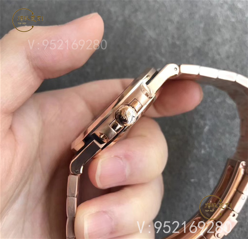 鋼表之王ppf廠復(fù)刻百達(dá)翡麗玫瑰金鸚鵡螺5711做工怎么樣-復(fù)刻表