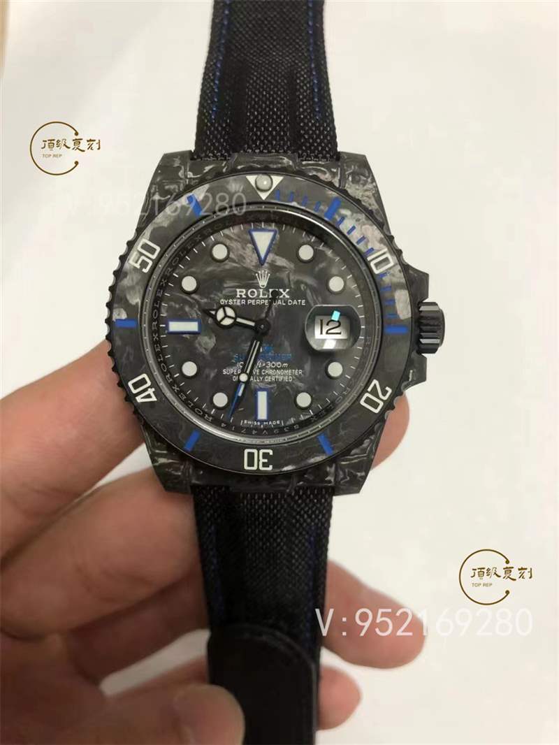 VS廠勞力士diw碳纖維水鬼復刻表值得入手嗎,會一眼假嗎-復刻表