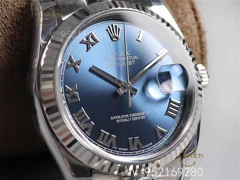 AR廠勞力士v3版日志36mm羅馬數(shù)字盤質(zhì)量如何，對(duì)比正品怎么樣-復(fù)刻表