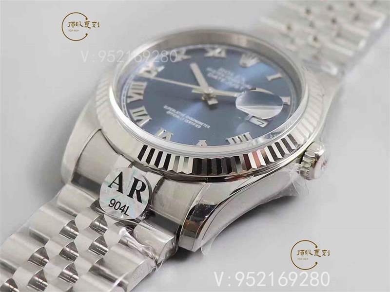AR廠勞力士v3版日志36mm羅馬數(shù)字盤質(zhì)量如何，對(duì)比正品怎么樣-復(fù)刻表