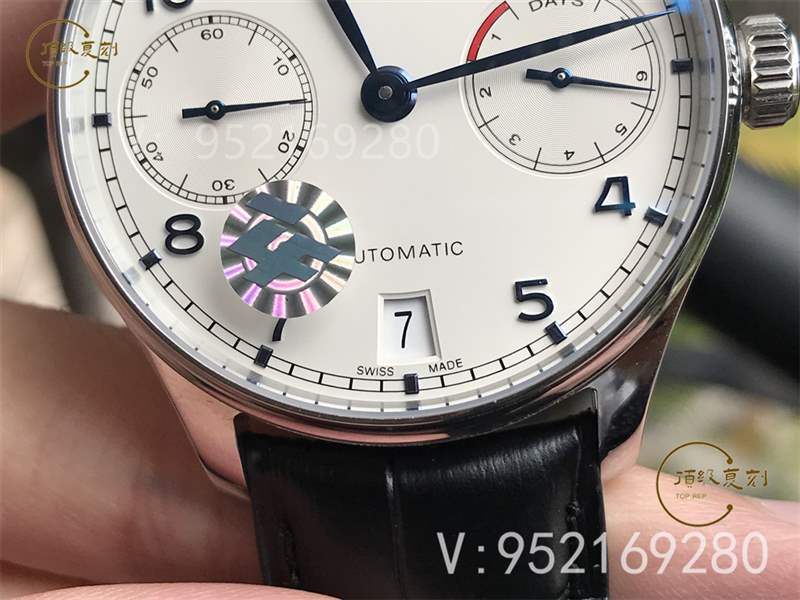 ZF廠葡七v5版-ZF廠萬(wàn)國(guó)葡七v5版復(fù)刻表對(duì)比正品怎么樣-復(fù)刻表