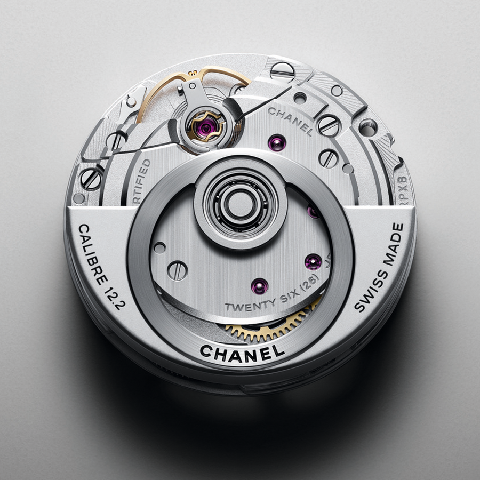 CHANEL首枚自制機芯陀飛輪現身!J12年度新款點點名-復刻表