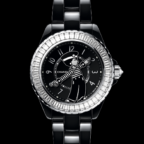 CHANEL首枚自制機芯陀飛輪現身!J12年度新款點點名-復刻表