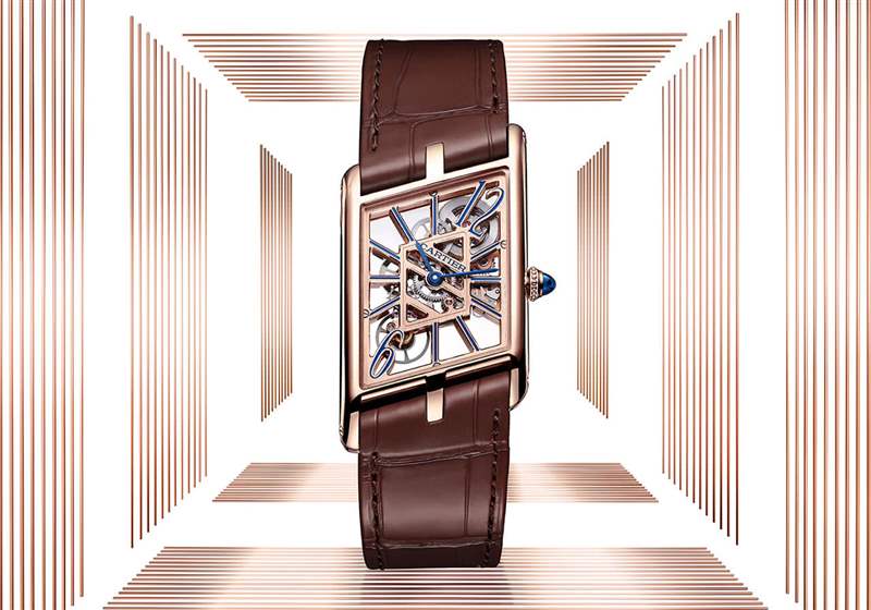 卡地亞坦克Asymétrique 2020系列斜四方菱形奇怪設(shè)計的手表WGTA0042-復(fù)刻表