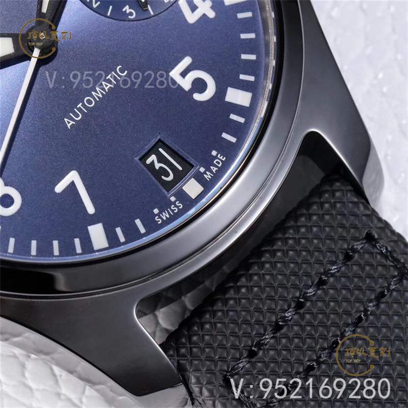 ZF廠萬國大飛-ZF廠萬國大飛行員IW502003藍盤陶瓷復刻做工怎么樣-復刻表