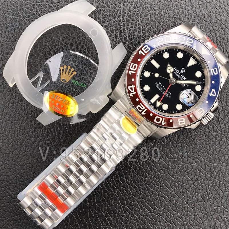 N廠勞力士格林尼治紅藍圈3235機芯視頻評測-復(fù)刻表