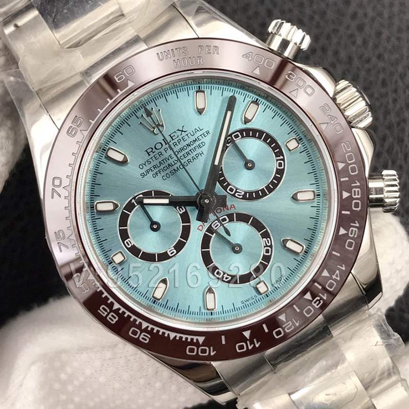 N廠冰藍面迪通拿「冰藍迪116506」4130機芯評測-復刻表