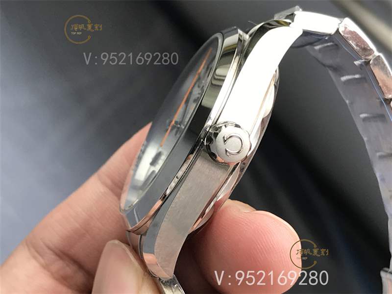 VS廠歐米茄海馬150柚木白盤橙針復刻表做工怎么樣-220.10.41.21.02.001-復刻表