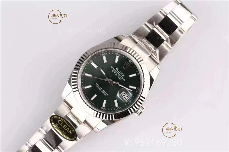 c廠(clean廠)勞力士日志126334薄荷綠盤41mm復刻表做工怎么樣-復刻表