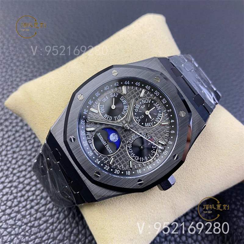 APS廠AP愛彼萬年歷AP26579黑陶瓷皇家橡樹復(fù)刻表做工怎么樣-復(fù)刻表