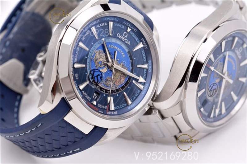 VS廠世界時-VS廠歐米茄海馬世界時gmt雙時區(qū)復(fù)刻表做工怎么樣-復(fù)刻表