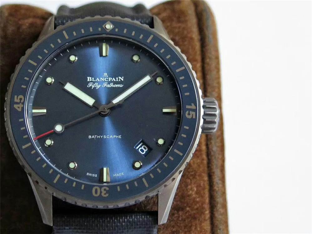 ZF廠寶珀五十噚陶瓷藍(lán)盤(pán)5000-0240-O52A復(fù)刻表做工怎么樣-復(fù)刻表