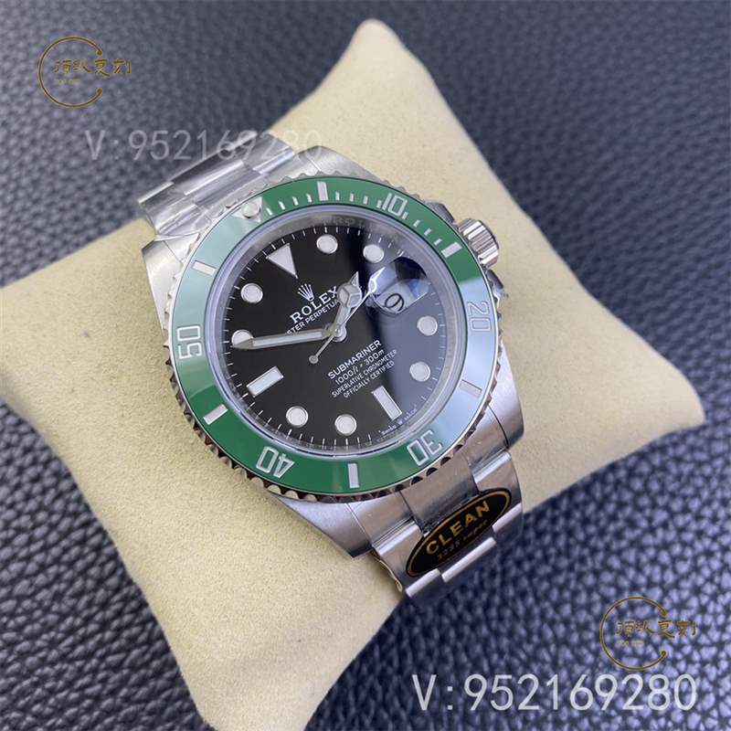 C廠(Clean廠)勞力士41mm綠水鬼復(fù)刻表3235機芯做工怎么樣-復(fù)刻表