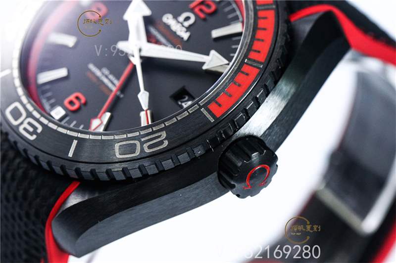 VS廠深海之黑系列-VS廠歐米茄海馬深海之紅復刻表做工評測-復刻表