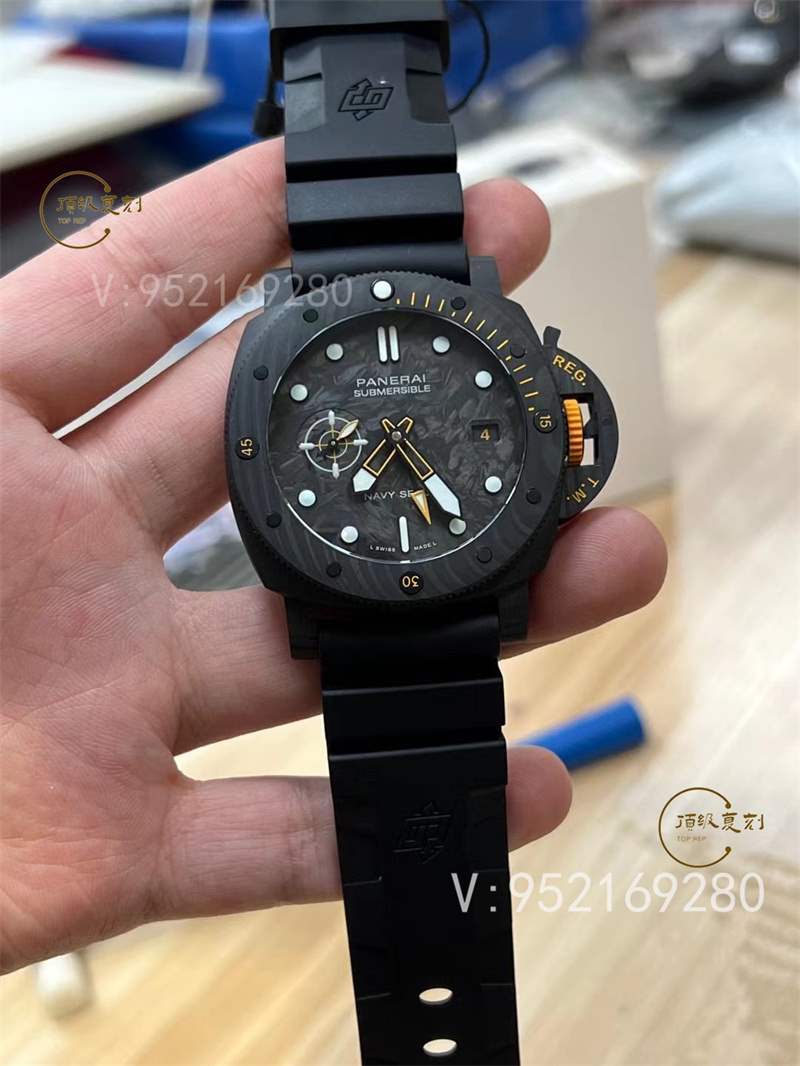 VS廠(SBF廠)沛納海1324碳纖維新品腕表做工怎么樣-復(fù)刻表