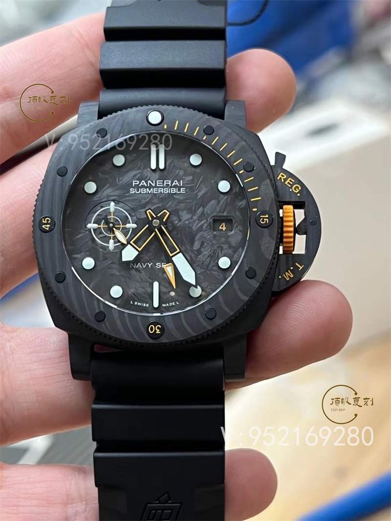 VS廠(SBF廠)沛納海1324碳纖維新品腕表做工怎么樣-復(fù)刻表