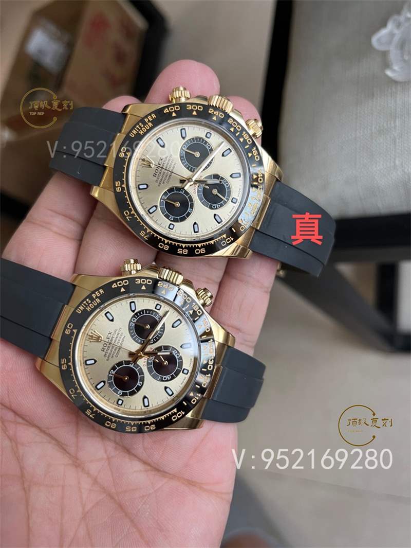 勞力士4130機(jī)芯余文樂(lè)迪通拿復(fù)刻表那個(gè)廠做的最好,BT廠和C廠對(duì)比那個(gè)更接近正品-復(fù)刻表