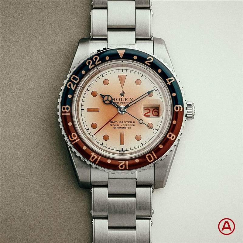 勞力士GMT百事圈改裝成偽古董手表老千表主命名「Uncatchable」-復刻表