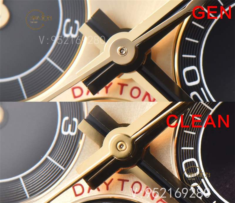 C廠余文樂真假對比,Clean廠勞力士余文樂4130做工對比正品一眼假嗎-復刻表