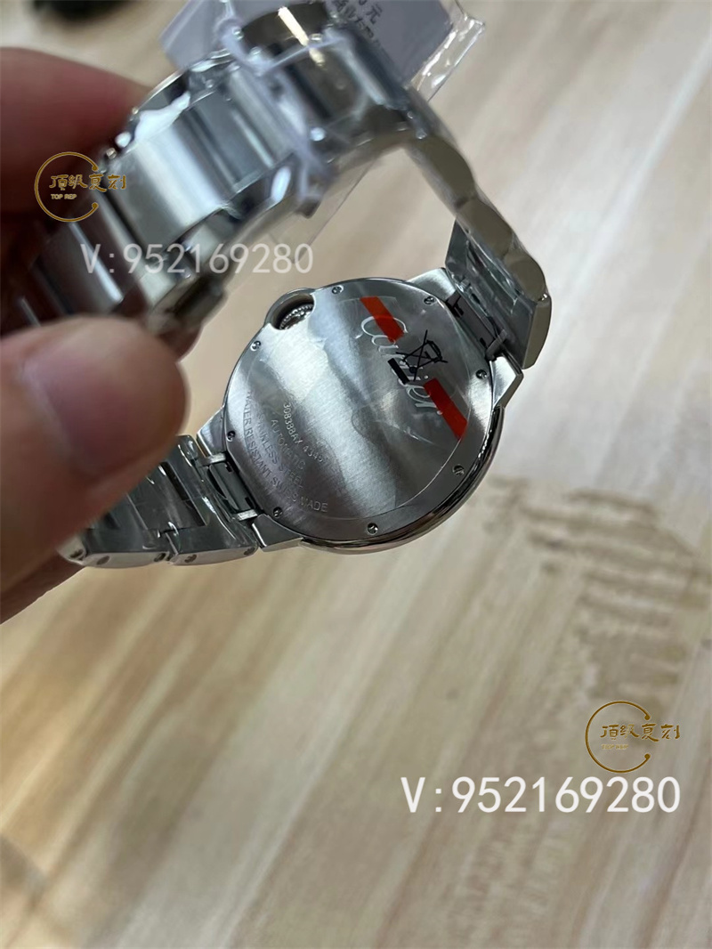 CH廠卡地亞40mm藍氣球快拆表帶做工值得入手嗎-復(fù)刻表